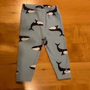 Joules Baby 6-9 Months Blue Whale Leggings 🐳